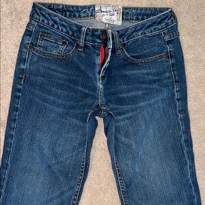 American Rag Dark Blue Denim Straight Leg Jeans